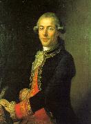 Joaquin Inza Portrait of Tomas de Iriarte oil painting on canvas